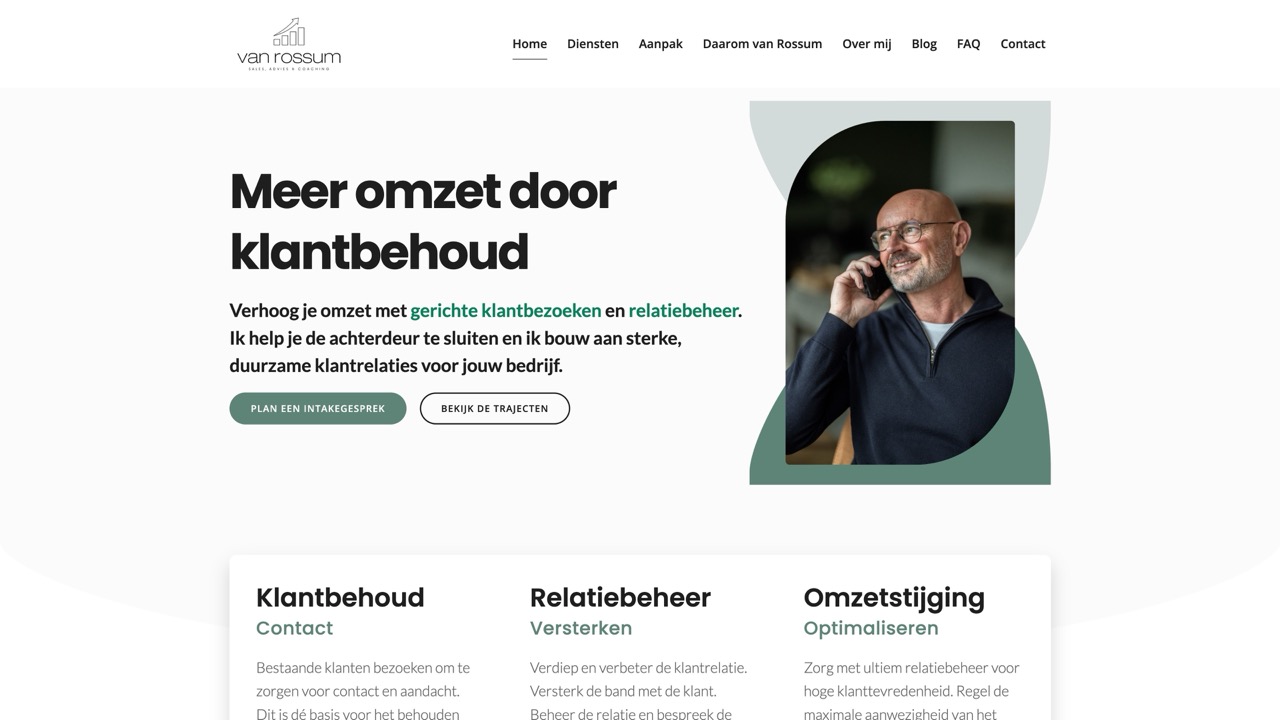 van Rossum - Sales, advies & coaching
